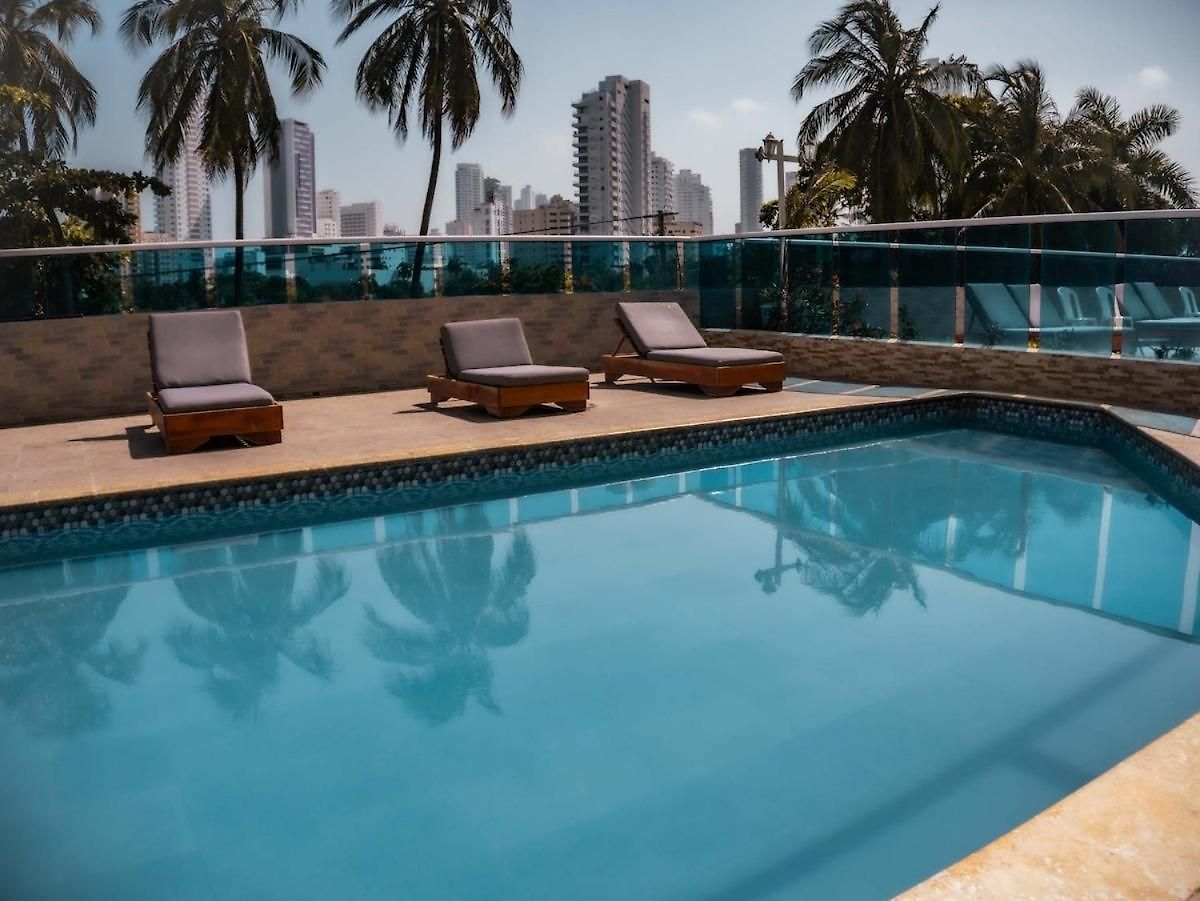 Vista Al Mar-1hab-piscina-2 Min Playa-10 Min C Historico Apartamento Cartagena