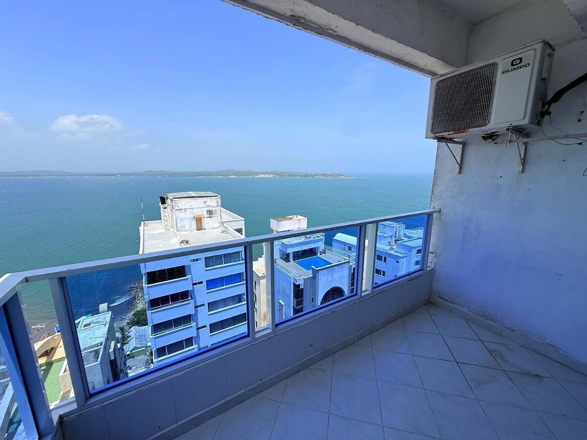 Apartamento Vista Al Mar-1hab-piscina-2 Min Playa-10 Min C Historico *