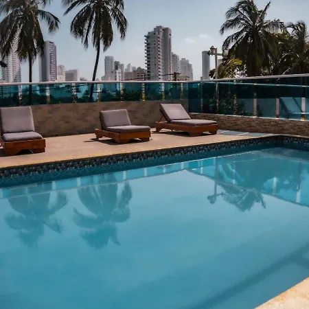 Vista Al Mar-1hab-piscina-2 Min Playa-10 Min C Historico Apartamento Cartagena