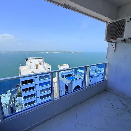 Apartamento Vista Al Mar-1hab-piscina-2 Min Playa-10 Min C Historico *