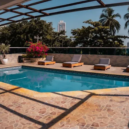 Apartamento Vista Al Mar-1hab-piscina-2 Min Playa-10 Min C Historico