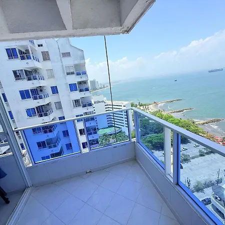 Vista Al Mar-1hab-piscina-2 Min Playa-10 Min C Historico Cartagena