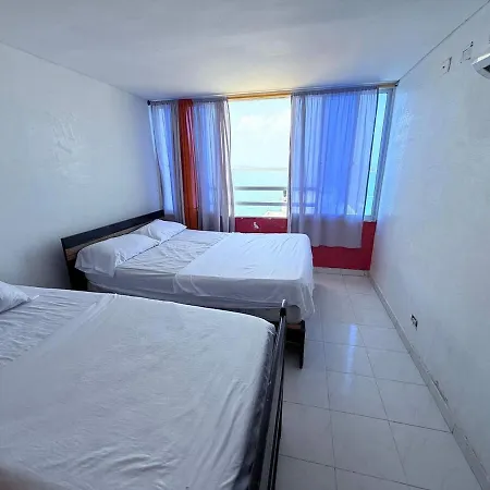 Apartamento Vista Al Mar-1hab-piscina-2 Min Playa-10 Min C Historico *