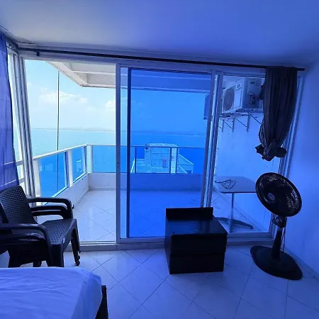 Apartamento Vista Al Mar-1hab-piscina-2 Min Playa-10 Min C Historico *